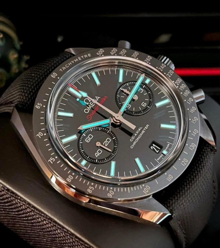 Omega speedmaster moonwatch dark side best sale