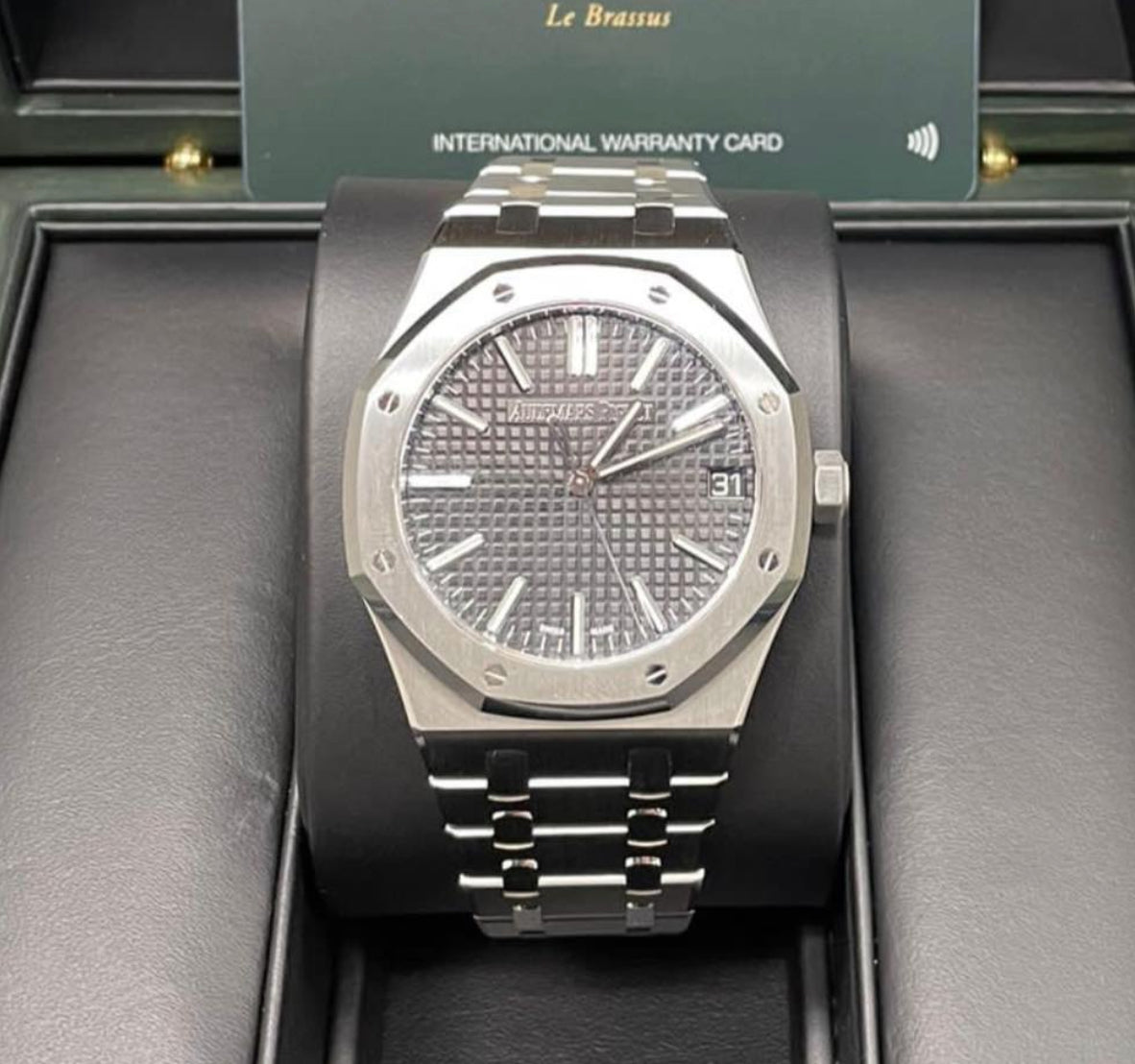 UNWORN 2023 Audemars Piguet Royal Oak 41mm Grey Dial - 15510ST.OO.1320ST.10