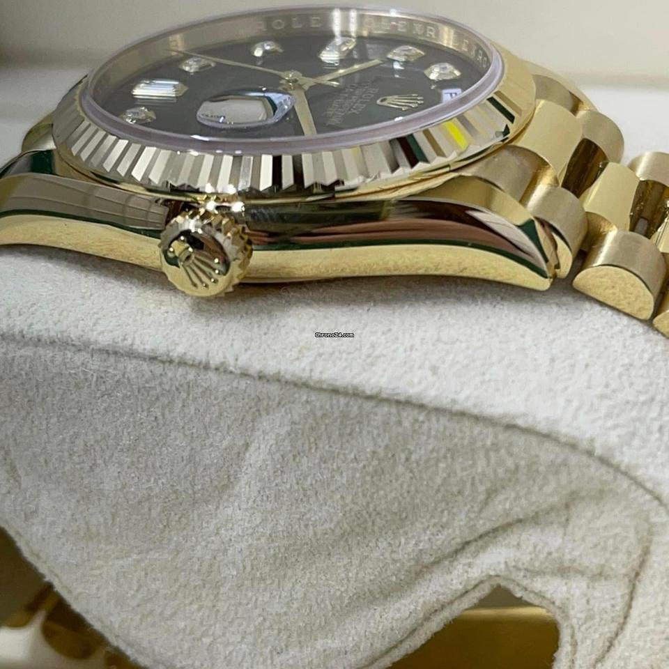 Rolex Day-Date 36 NEW 2024 Day-Date 36 GREEN OMBRE 128238