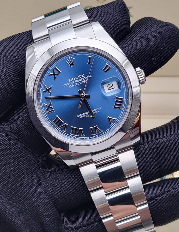 Rolex Datejust 41 NEW 2024 Datejust 41 BLUE ROMAN 126300