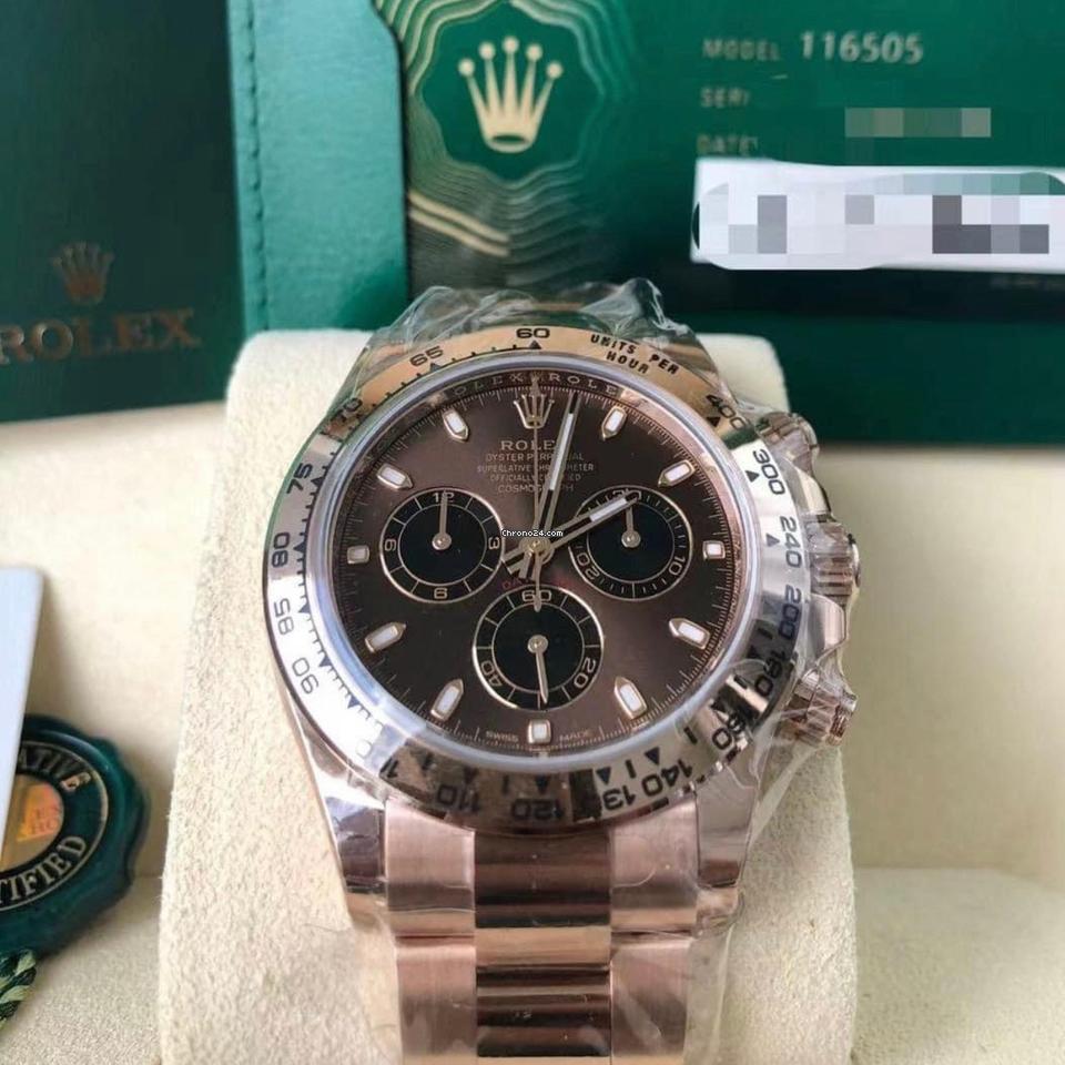 Rolex Daytona NEW 2023 Daytona CHOCOLATE DIAL 116505