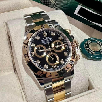 Rolex Daytona NEW 2022 Daytona Black Diamond Dial