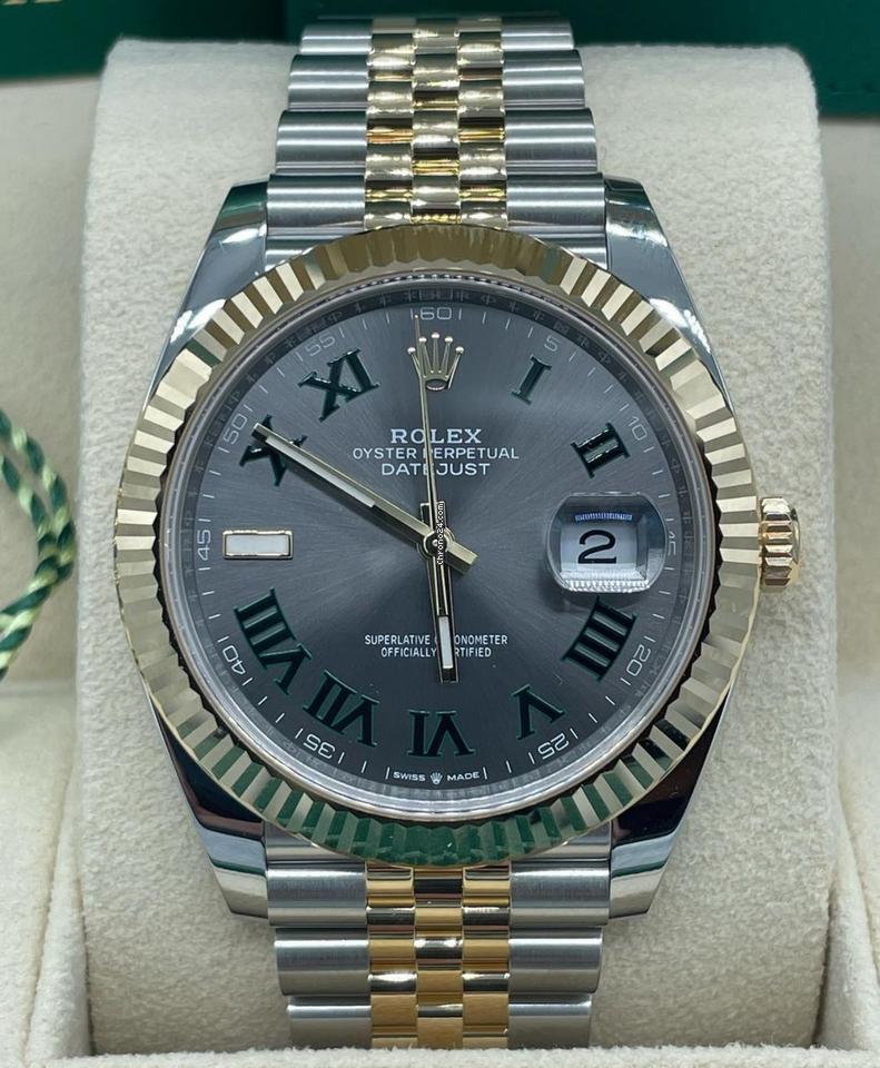 Rolex Datejust 41 NEW 2024 Datejust 41 Wimbledon Jubilee 126333