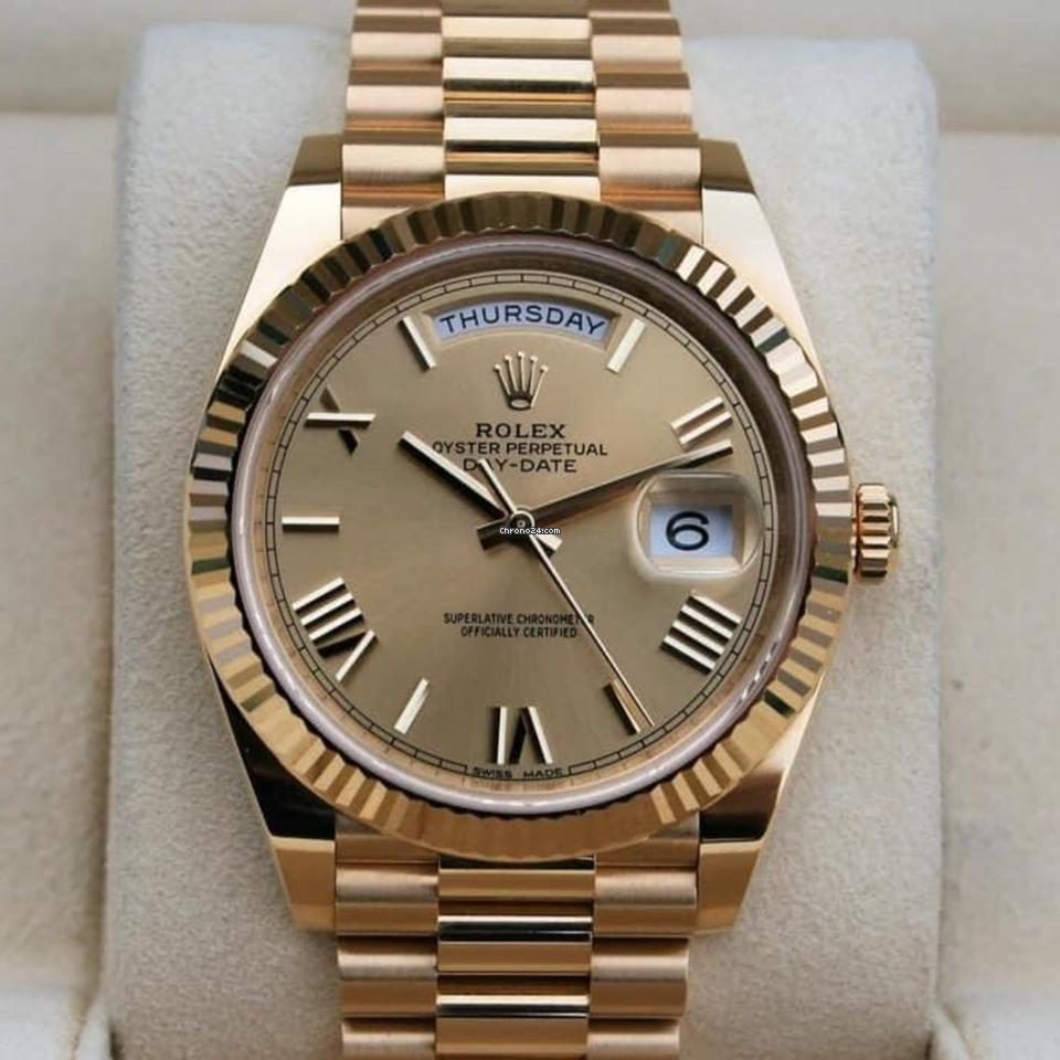 Rolex Day-Date 40 NEW 2024 Day-Date 40 CHAMPAGNE 228238