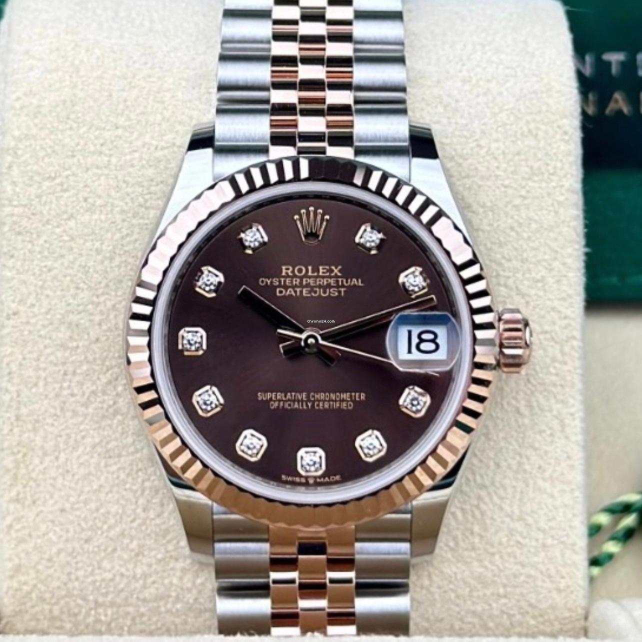 Rolex Datejust 31 NEW 2023 Datejust 31 CHOCOLATE DIAMOND