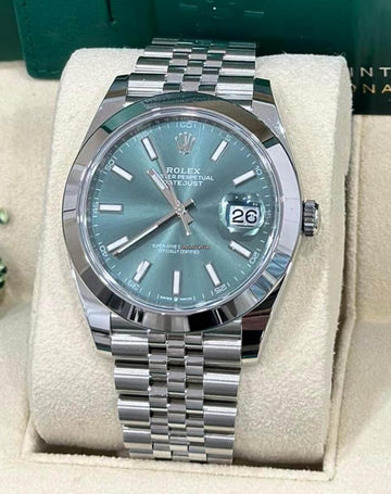 Rolex Datejust 41 NEW 2024 Datejust 41 MINT GREEN Jubilee