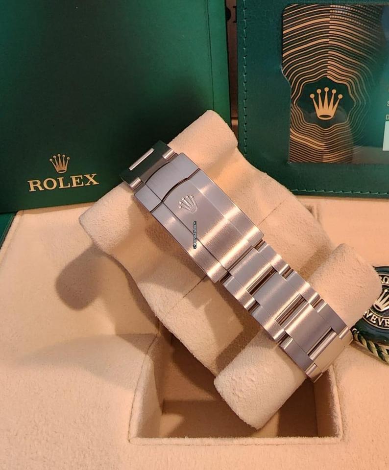 Rolex Oyster Perpetual 41 NEW 2024 Oyster Perpetual 41 BRIGHT BLACK 124300