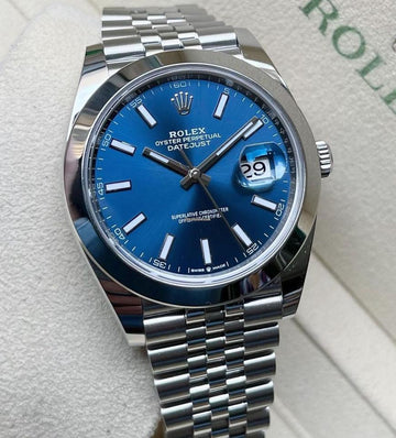 Rolex Datejust 41 NEW 2024 Datejust 41 BLUE JUBILEE 126300