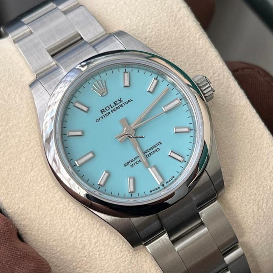 Rolex Oyster Perpetual 31 NEW 2023 Oyster Perpetual 31 TURQUOISE BLUE