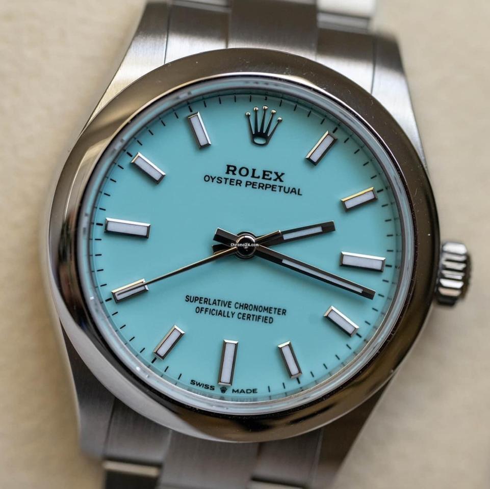 Rolex Oyster Perpetual 31 NEW 2023 Oyster Perpetual 31 TURQUOISE BLUE