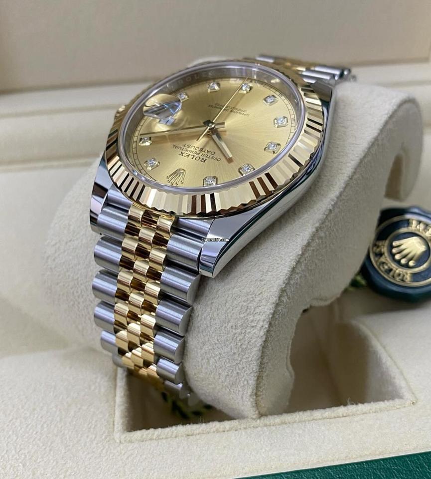 Rolex Datejust 41 NEW 2024 Datejust 41 CHAMPAGNE DIAMOND