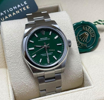Rolex Oyster Perpetual 31 NEW 2024 Oyster Perpetual 31 GREEN DIAL