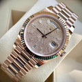 Rolex Day-Date 40 NEW 2024 Day-Date 40 FACTORY PAVE DIAMOND DIAL 228235