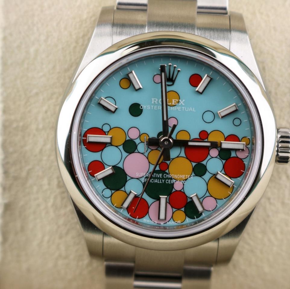 Rolex Oyster Perpetual 31 NEW 2024 Oyster Perpetual 31 FACTORY CELEBRATION DIAL 277200