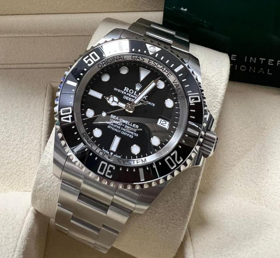 UNWORN 2024 Rolex Sea-Dweller Deepsea BLACK DIAL 136660