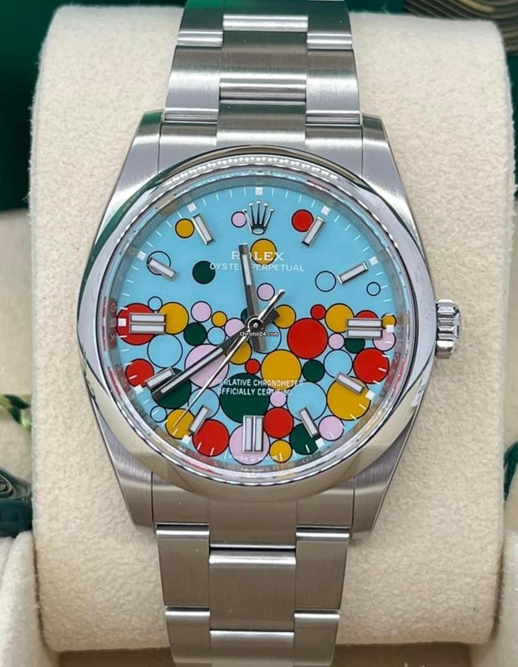 Rolex Oyster Perpetual 36 NEW RELEASE 2023 Oyster Perpetual 36 CELEBRATION DIAL