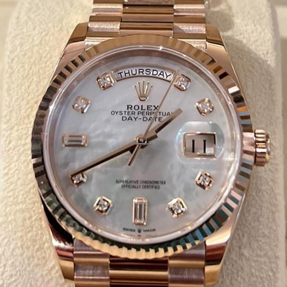Rolex Day-Date 36 NEW 2024 Day-Date 36 MOTHER OF PEARL 128235