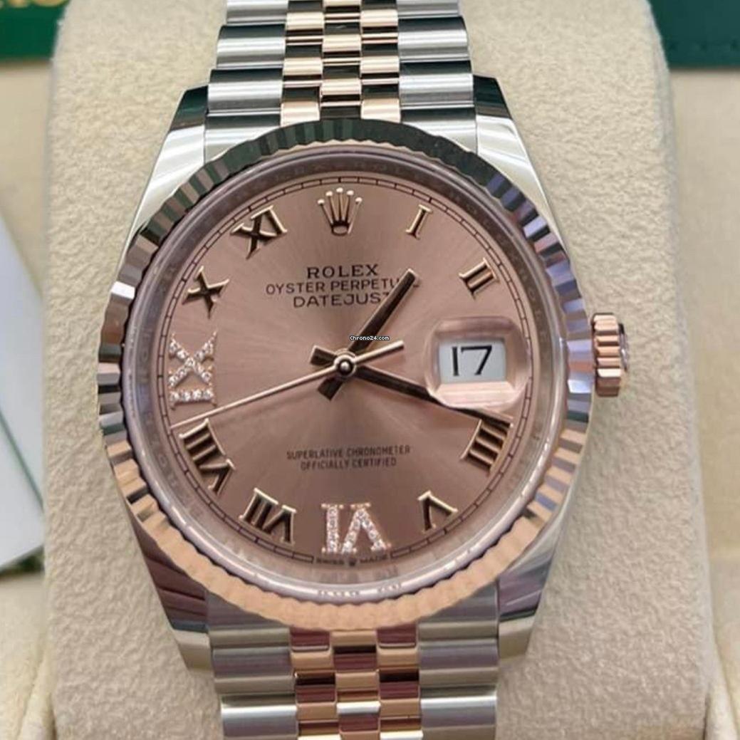 Rolex Datejust 36 NEW 2024 Datejust 36 PINK Diamond Vi iX 126231