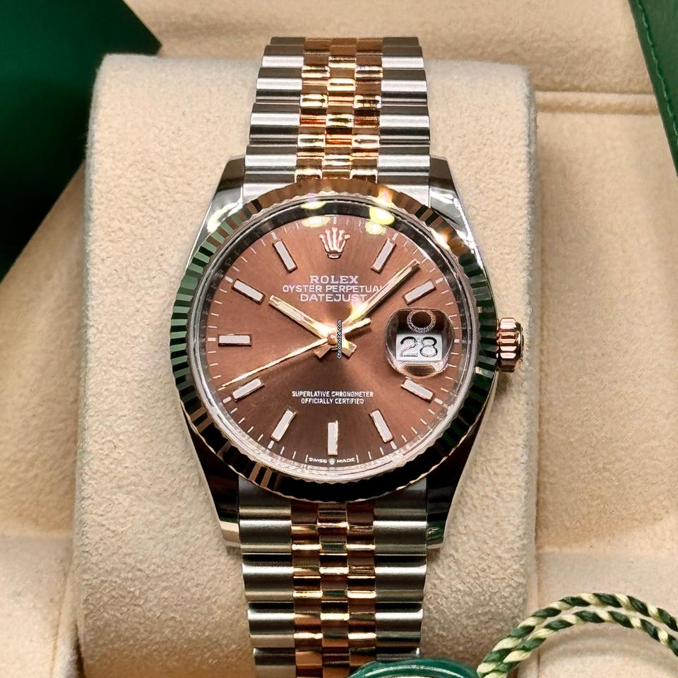 Rolex Datejust 36 NEW 2024 Datejust 36 CHOCOLATE DIAL JUBILEE 126231