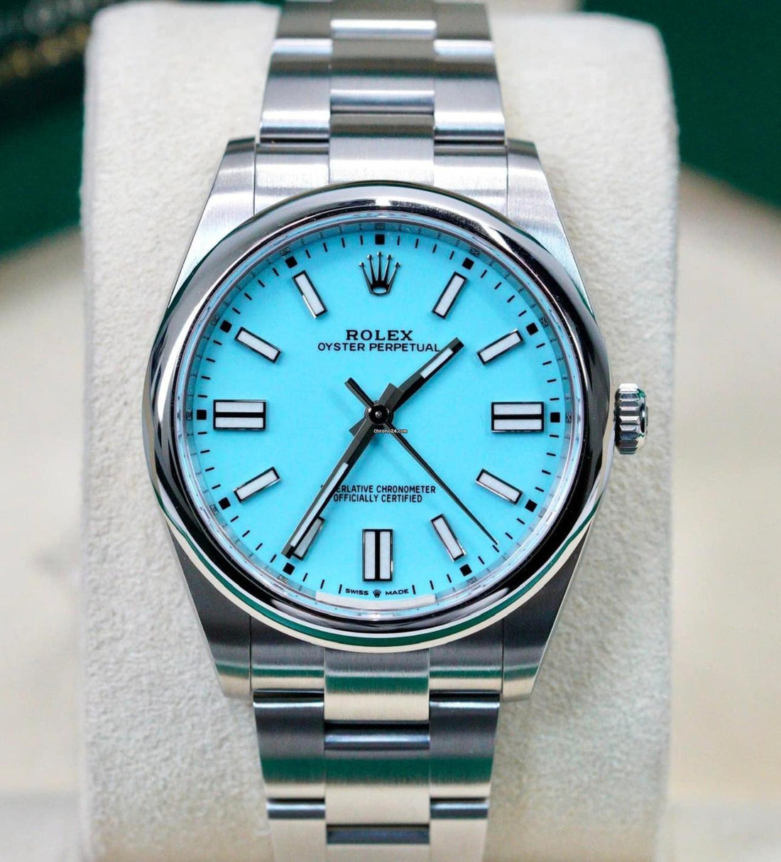 Rolex Oyster Perpetual 41 NEW 2023 Oyster Perpetual 41 FACTORY TIFFANY DIAL