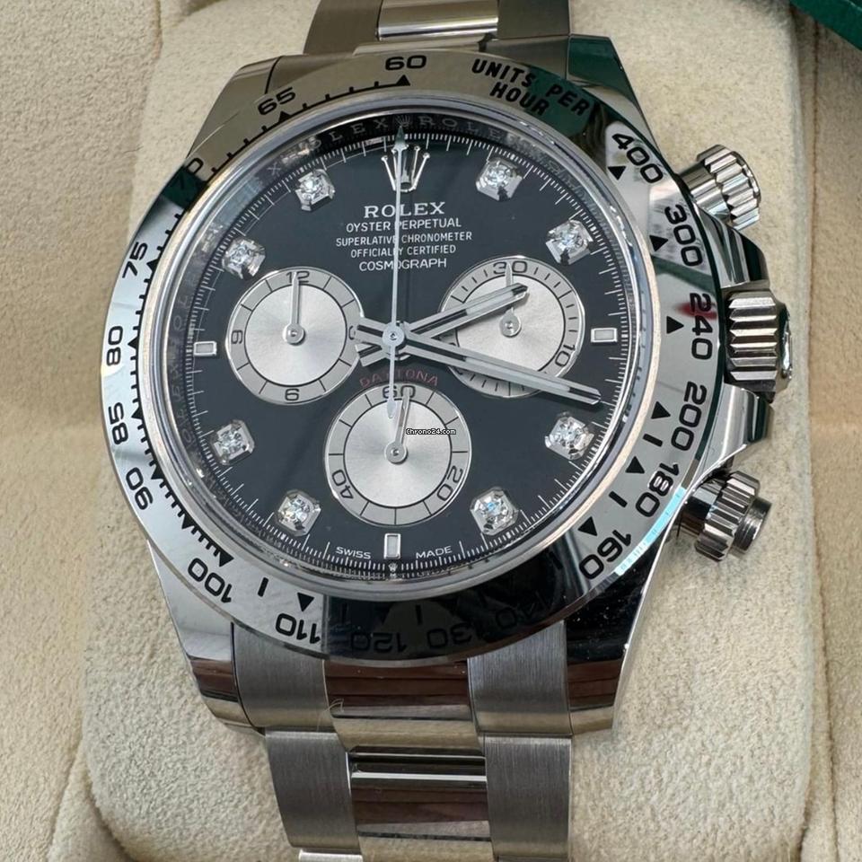 Rolex NEW 2024 Cosmograph Dayton BLACK DIAMOND DIAL 126509