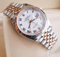 Rolex Datejust 36 NEW 2023 Datejust 36 WHITE ROMAN JUBILEE Rose Gold 126231