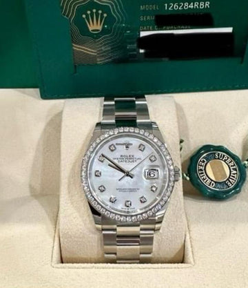 Rolex Datejust 36 NEW 2023 Datejust 36 MOTHER OF PEARL FACTORY BEZEL AND DIAL