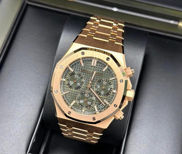 Audemars Piguet Royal Oak Chronograph NEW 2023 Royal Oak Chronograph GREEN DIAL