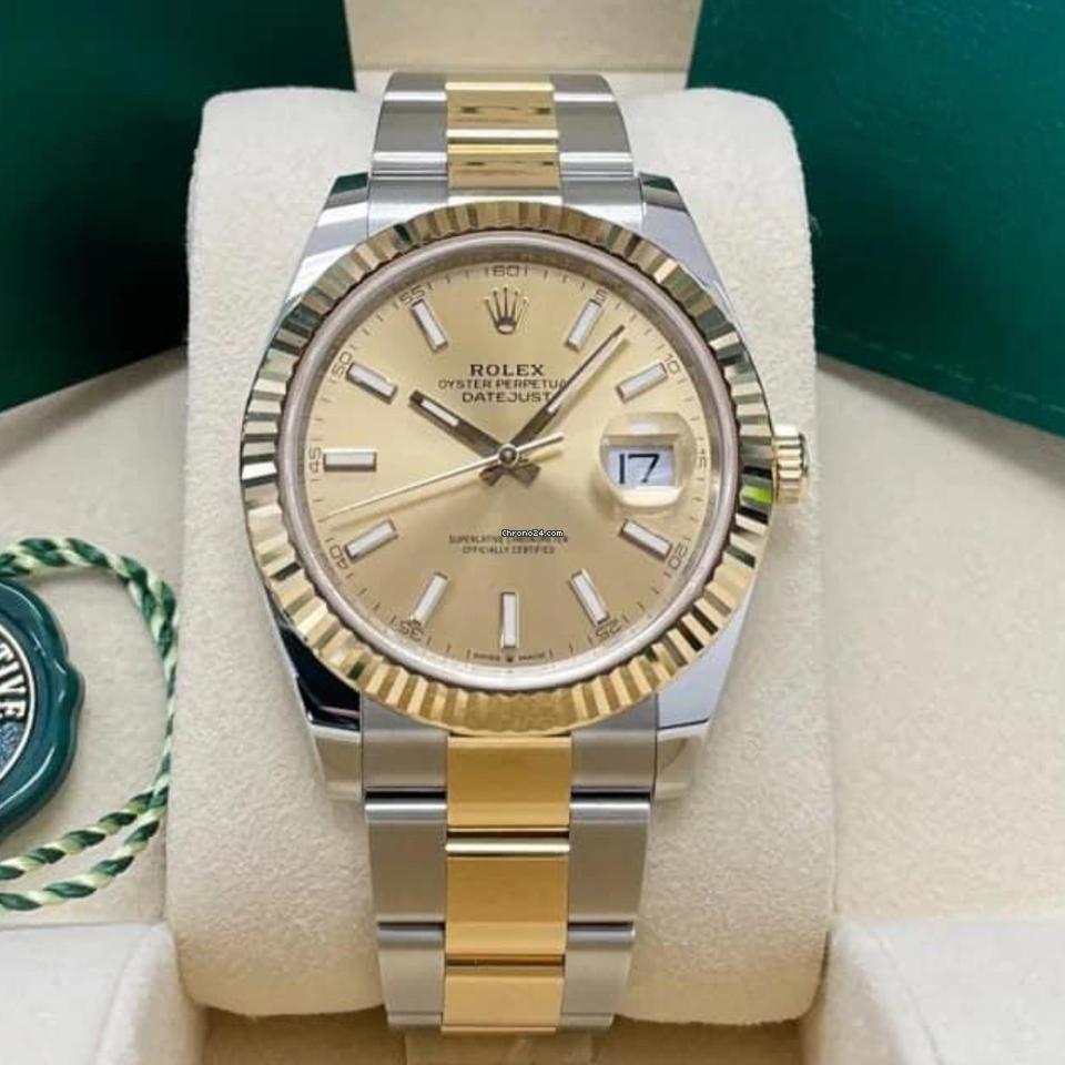 Rolex Datejust 41 NEW 2023 Datejust 41 CHAMPAGNE INDEX 126333