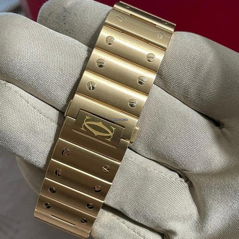 Cartier Santos NEW 2024 Santos 18KT Yellow Gold Watch WGSA0029