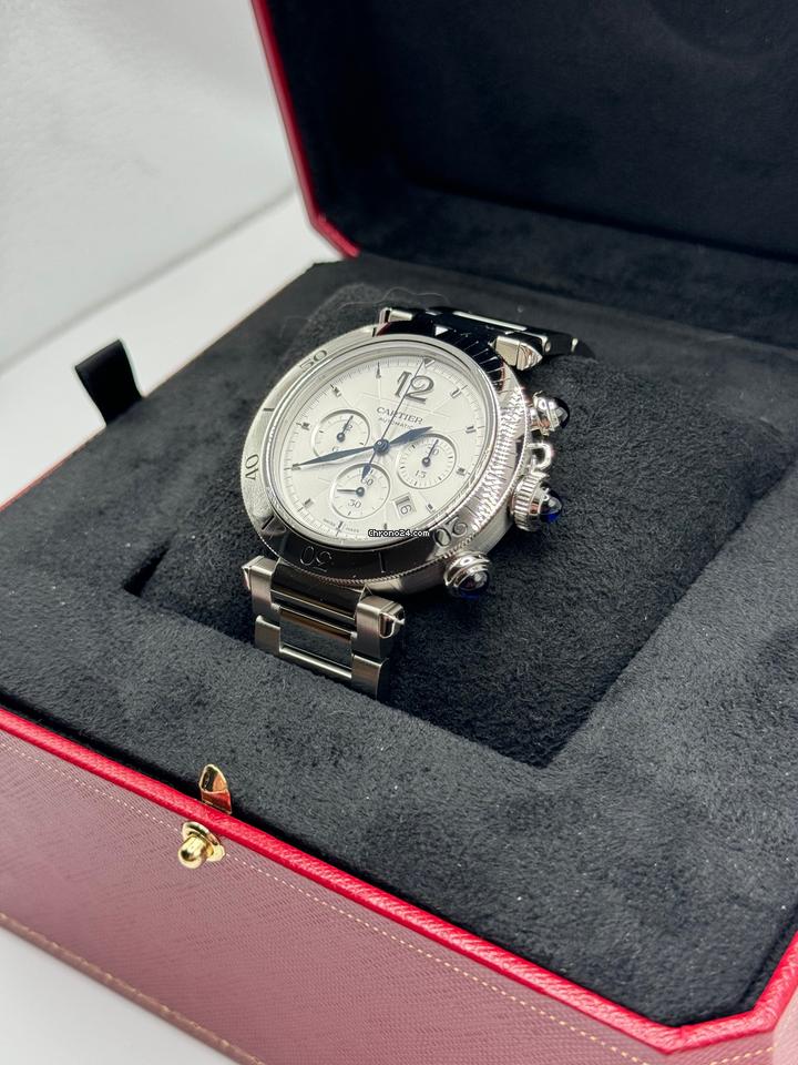 Cartier Pasha NEW 2023 Pasha Chronograph Watch 41mm WSPA0018