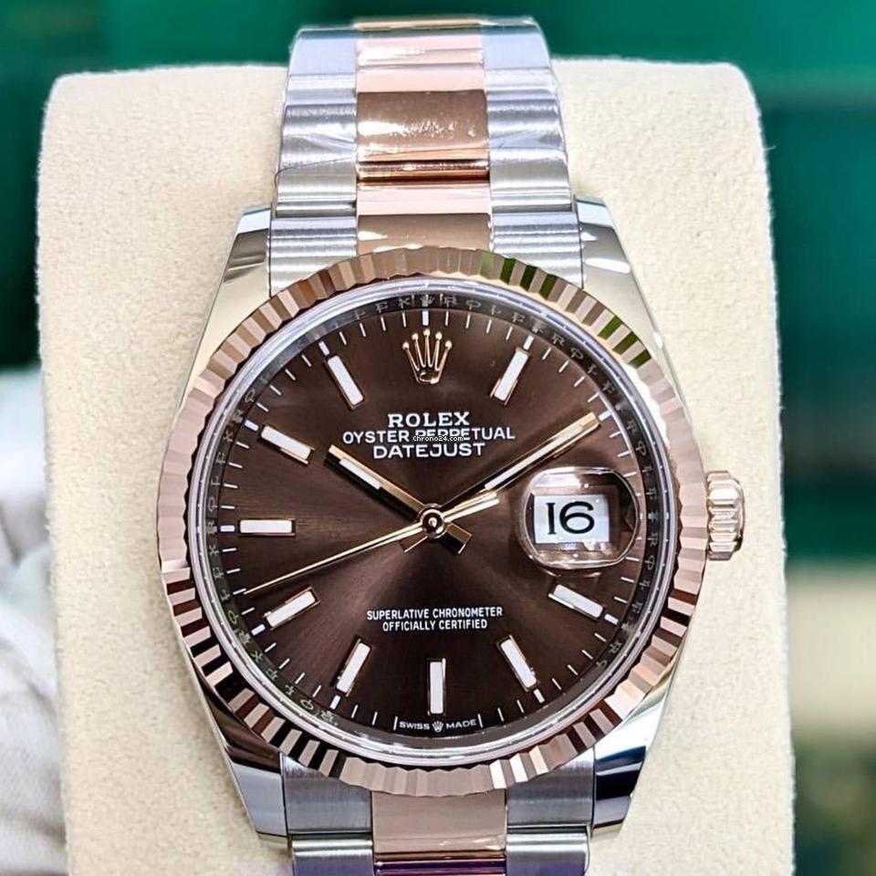 Rolex Datejust 36 NEW 2024 Datejust 36 CHOCOLATE DIAL 126231