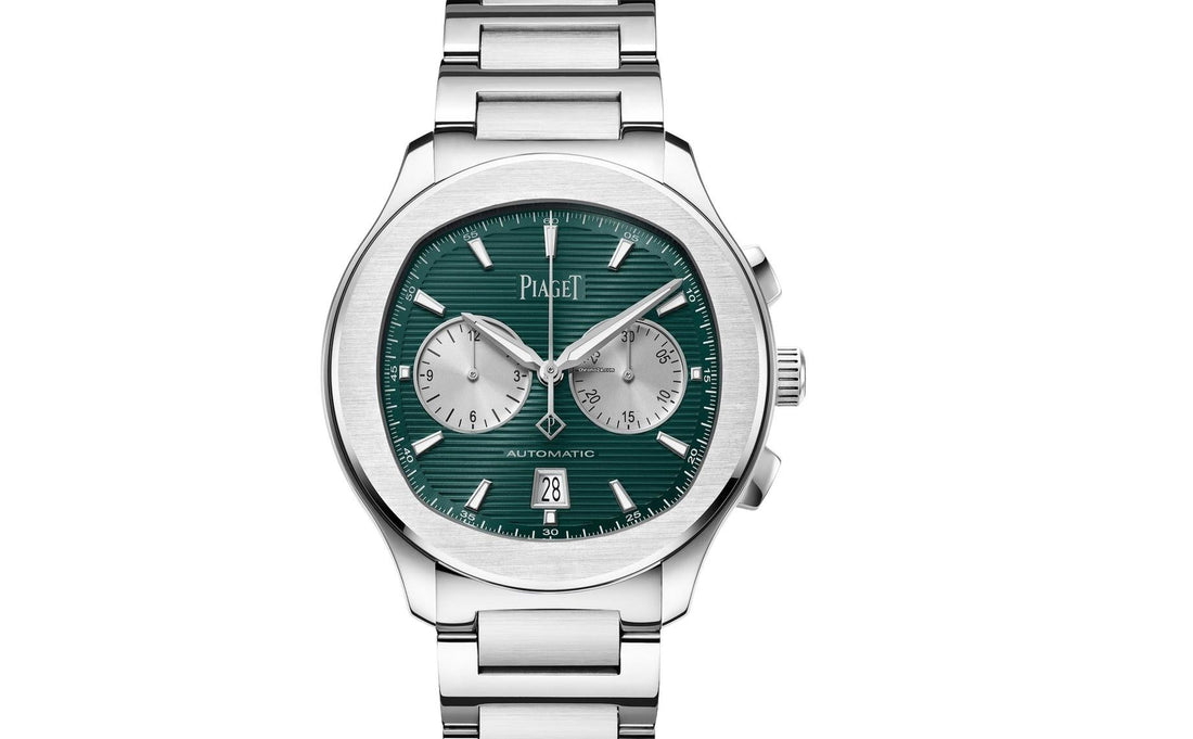 Piaget Polo Chronograph Watch Novelty GREEN DIAL G0A49024