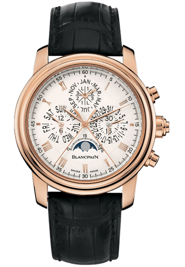 Blancpain Villeret Quantieme Perpetuel Chronographe Flyback a Rattrapante Men's Watch - 4286P 3642 55B