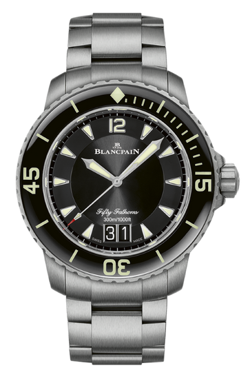 Blancpain Fifty Fathoms Grande Date Titanium Men's Watch - 5050 12B30 98B