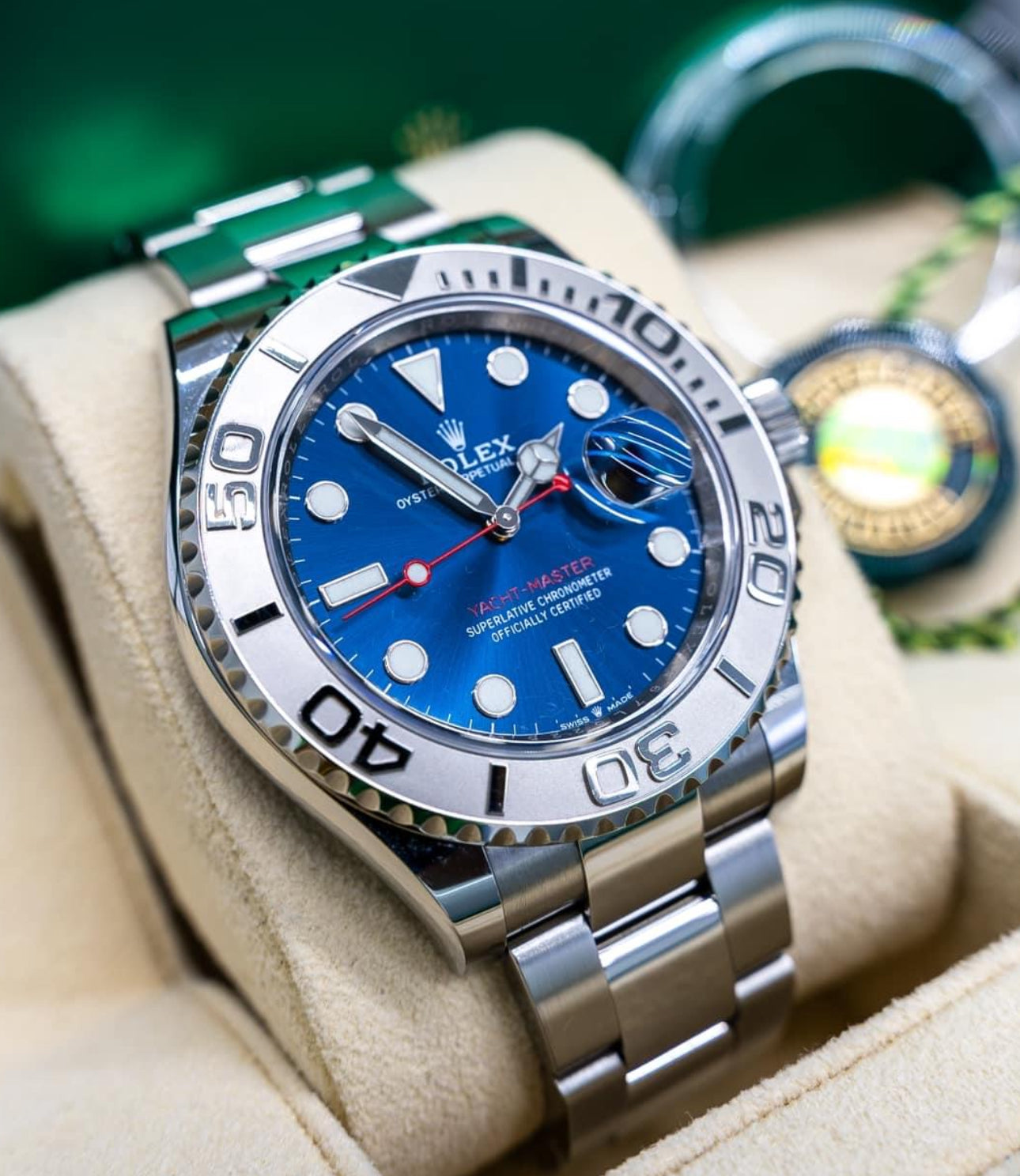 UNWORN 2024 Rolex Yacht-Master 40, 126622 BLUE DIAL