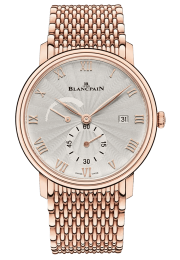 Blancpain Villeret Ultraplate Power Reserve Ultra-Slim Red Gold Men's Watch - 6606A 3642 MMB