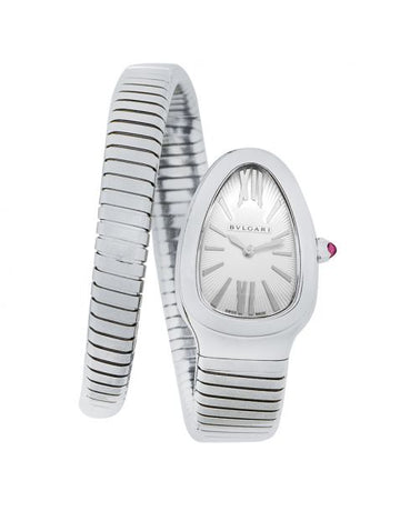 Serpenti Tubogas Quartz White Dial Ladies Watch