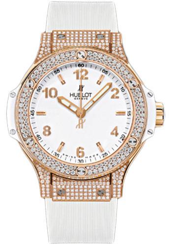 Hublot Big Bang All White Diamond Womens Watch 361.SE.2010.RW.1704