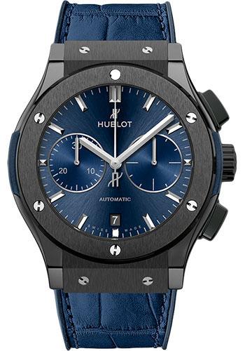 Hublot Classic Fusion Ceramic Blue Chronograph Watch-521.CM.7170.LR