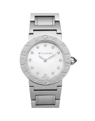 Quartz Mother of Pearl Dial Diamond Ladies Watch