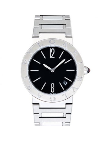 Bvlgari Quartz Black Dial Ladies Watch