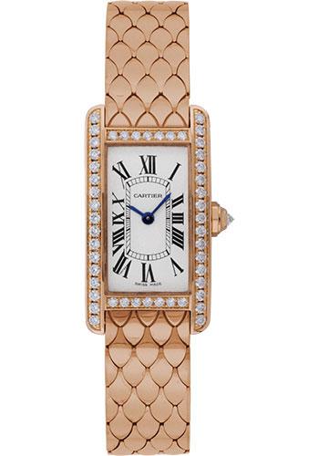 Cartier Tank Solo Watch - 34.8 mm Pink Gold Case - Brown Alligator Strap - W5200025